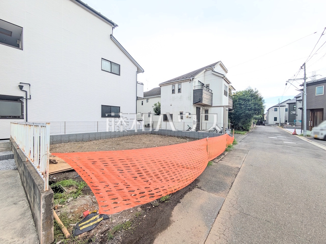 接道状況および現場風景 【小平市花小金井南町3丁目】/撮影日:2026年8月21日