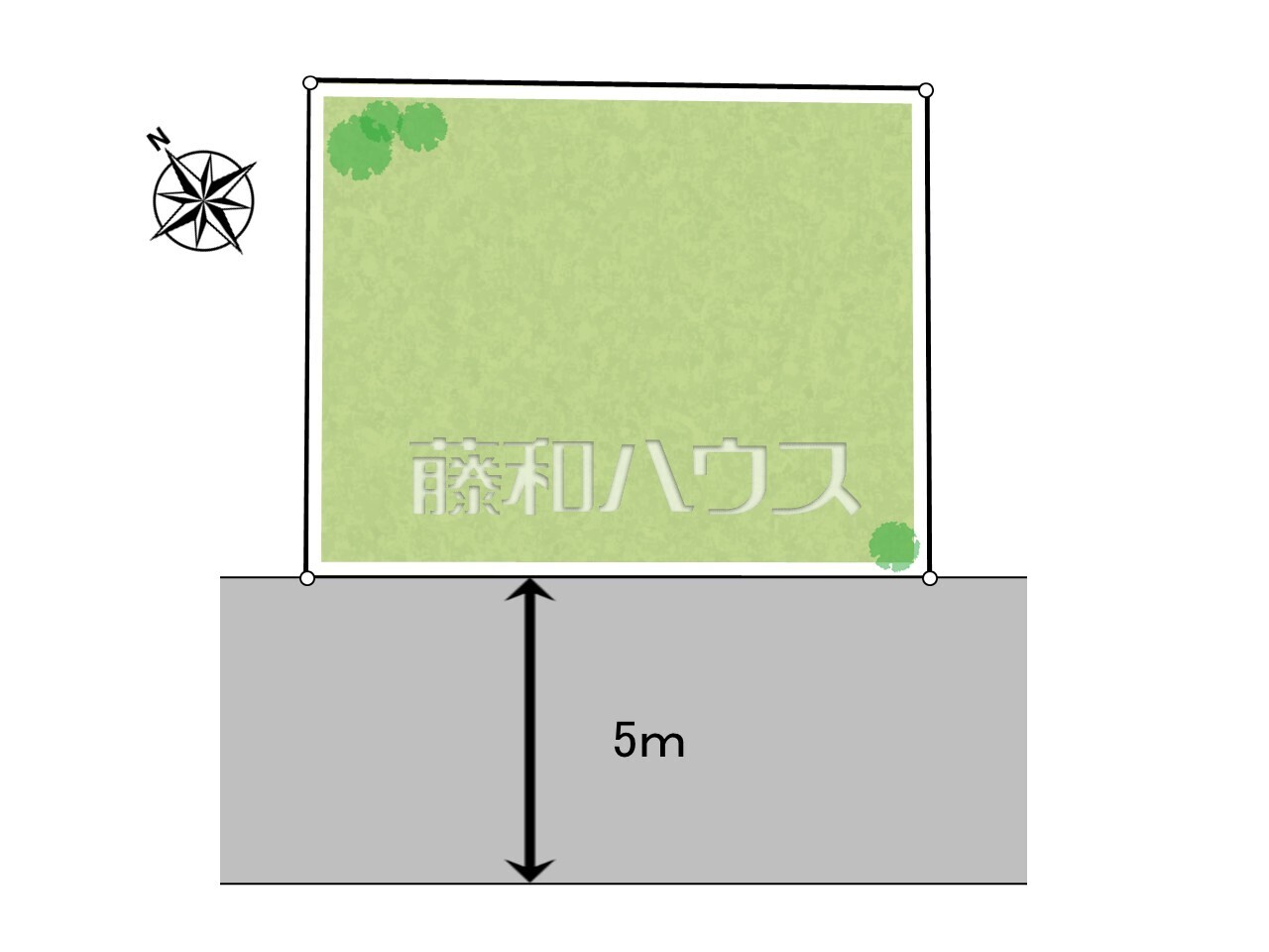 全体区画図 【小平市花小金井南町3丁目】