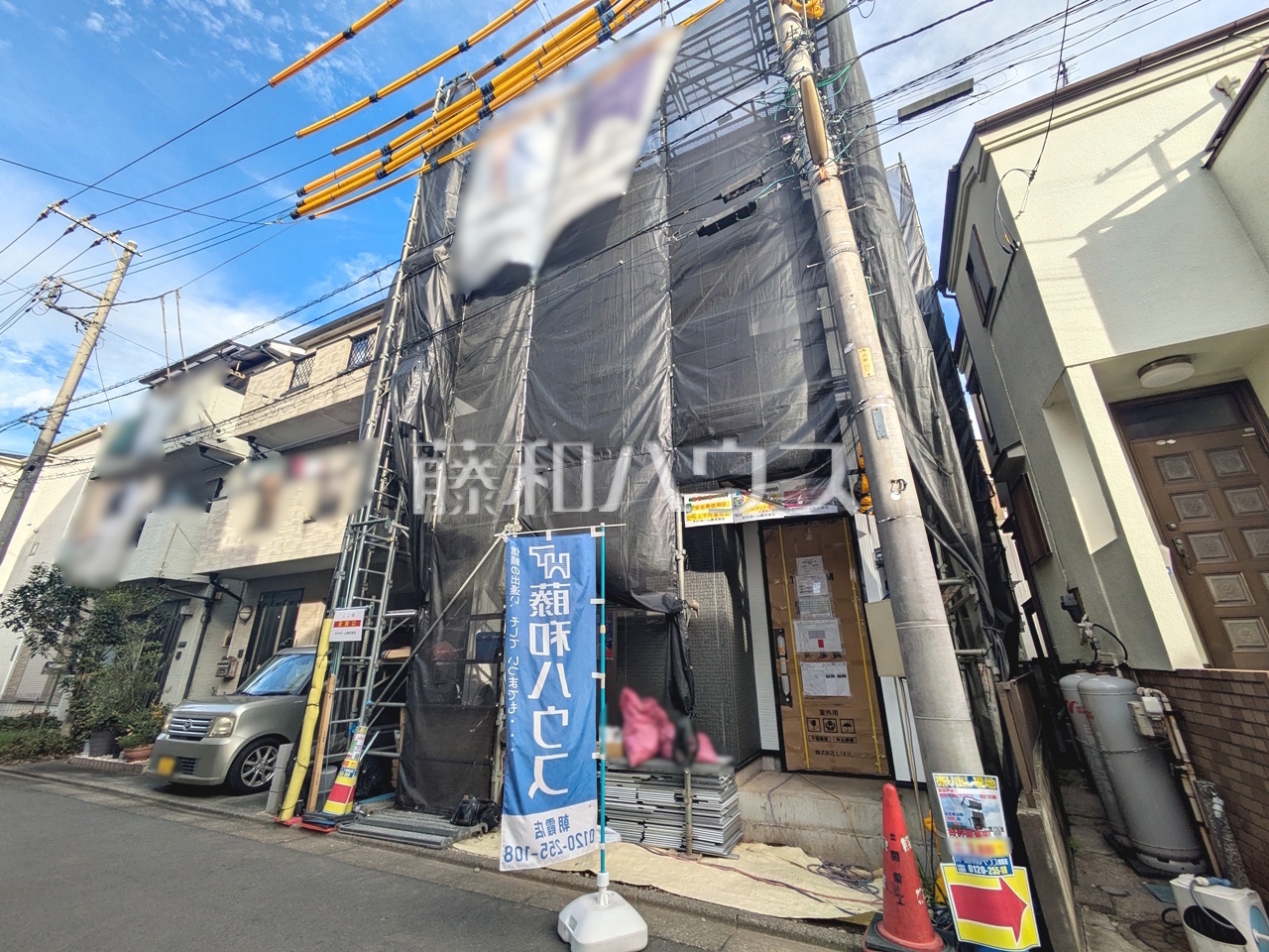 外観 家族が毎日顔を合わせられるよう階段はリビング内に設けました。 【朝霞市膝折町2丁目】/撮影日:2026年9月14日