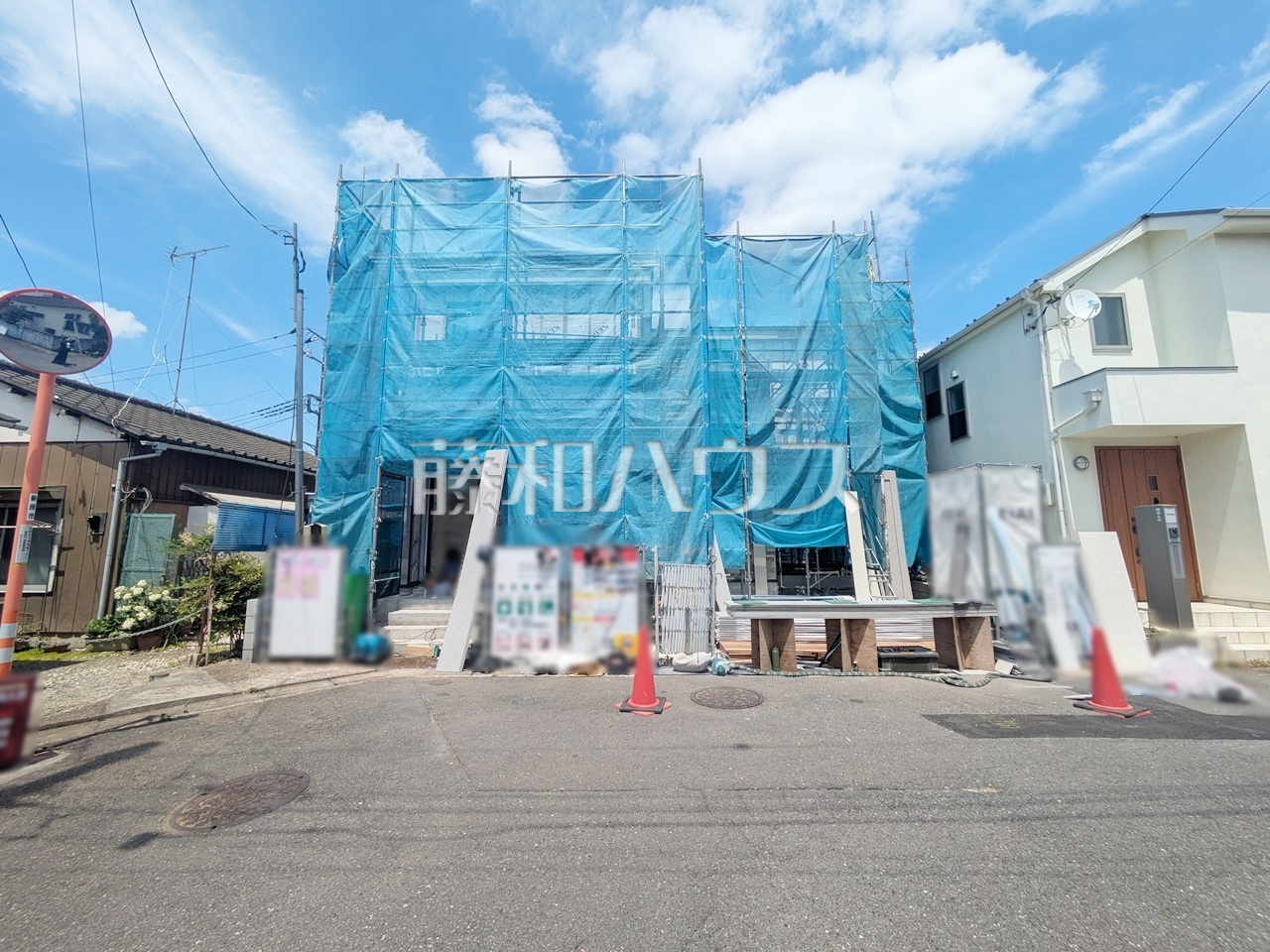 ここに住む方を想像して、着々と建築しております! 【新座市野火止3丁目】/撮影日:2026年6月6日