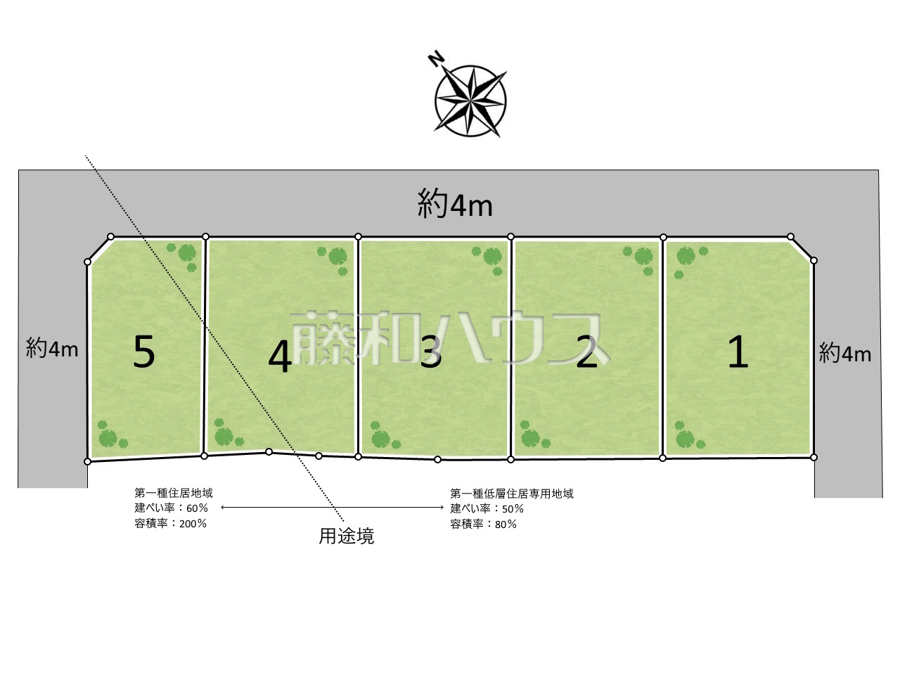全体区画図 【小金井市貫井南町2丁目】
