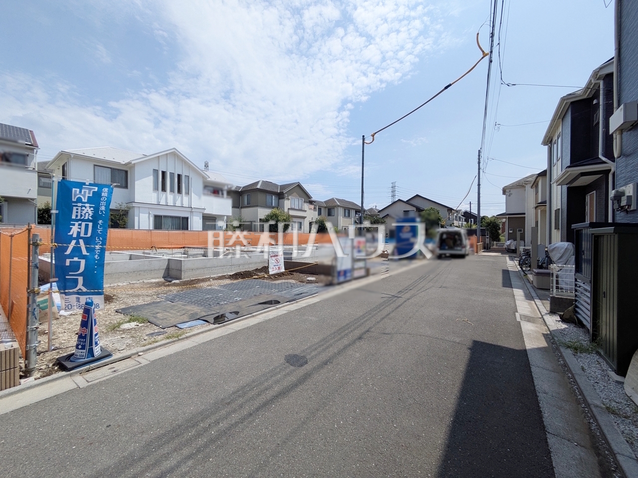 接道状況および現場風景 【調布市深大寺北町6丁目】/撮影日:2026年8月2日
