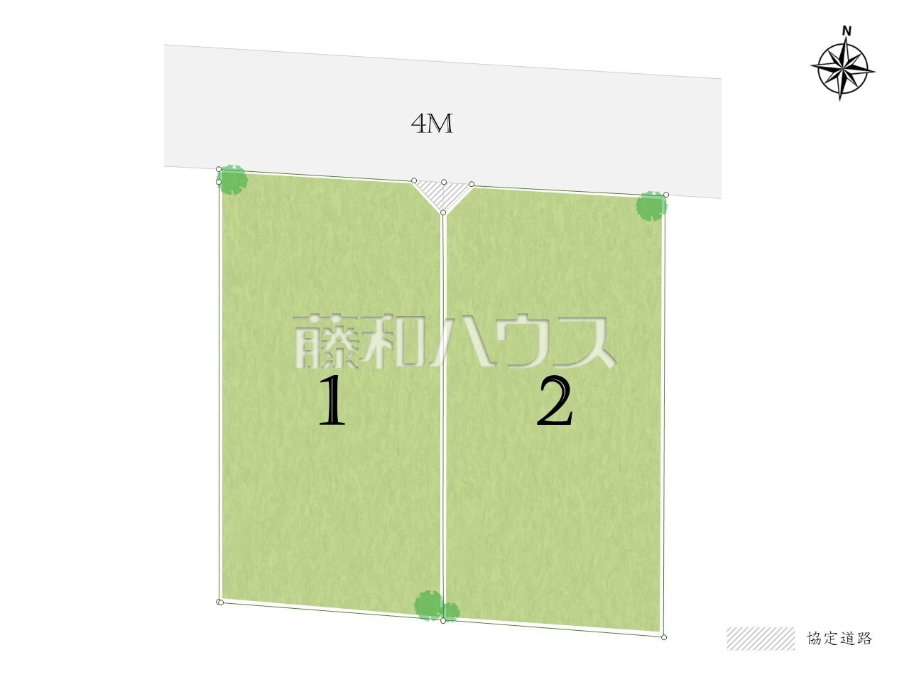 全体区画図 【府中市本町2丁目】