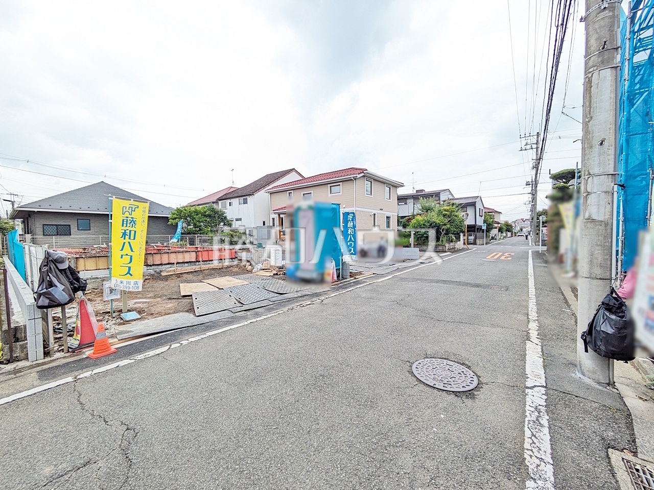 接道状況および現場風景 【東大和市南街3丁目】/撮影日:2026年7月6日