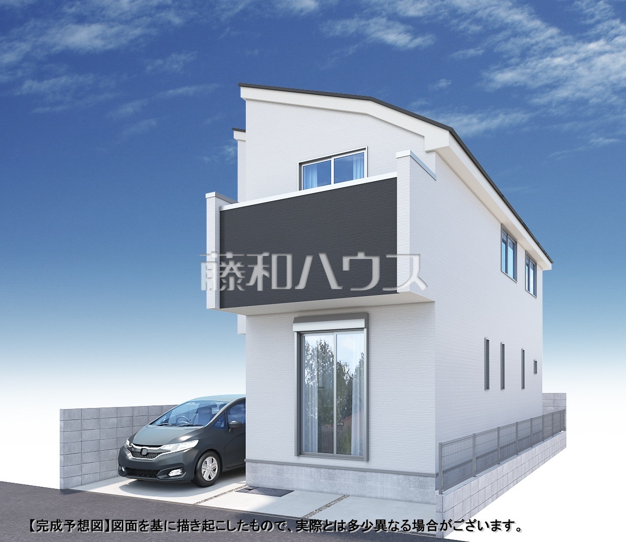 ≪完成予想図・外観パース≫建物のプレゼンをさせていただきますので、実際の完成イメージを思い描いていただくことができます。お気軽にお問合せ下さい。【清瀬市元町1丁目】