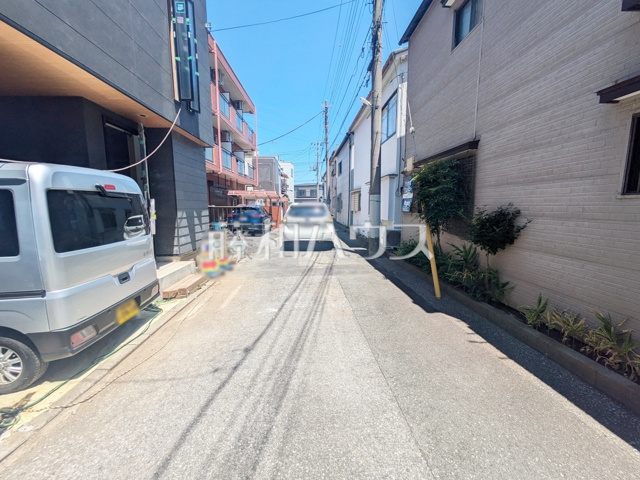 接道状況および現場風景 【朝霞市本町2丁目】/撮影日:2026年7月25日