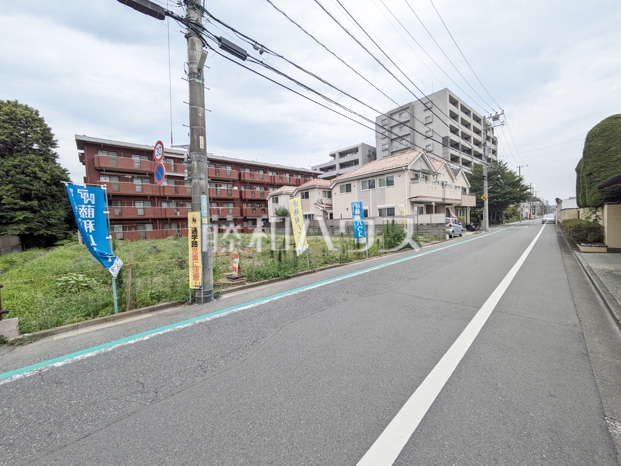 接道状況および現場風景 【小平市天神町1丁目】/撮影日:2026年7月30日
