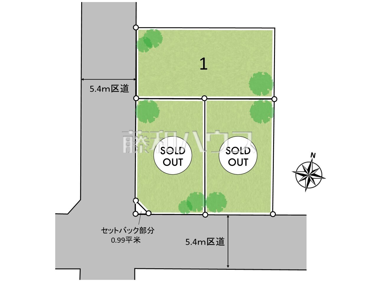 全体区画図 【杉並区上井草2丁目】