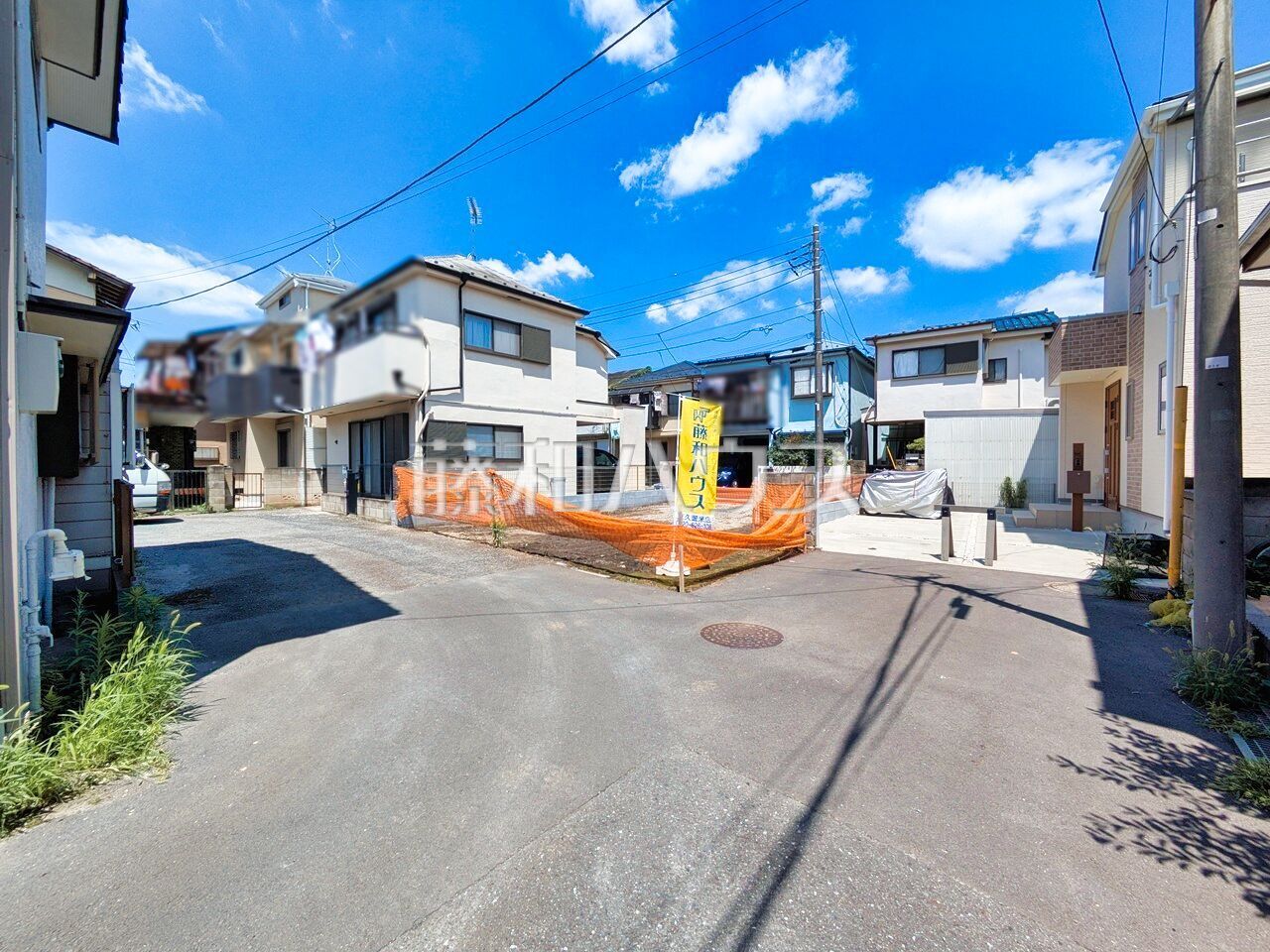 接道状況および現場風景 【東久留米市金山町2丁目】/撮影日:2026年7月10日