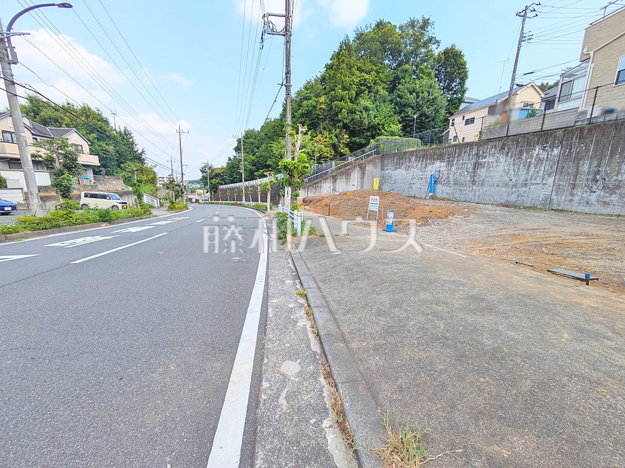 接道状況および現場風景 【八王子市小宮町】/撮影日:2026年7月24日