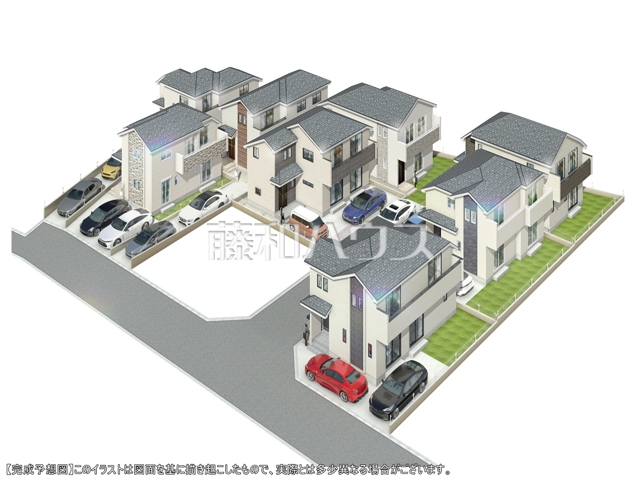 完成予想図(外観) 【狛江市駒井町3丁目】