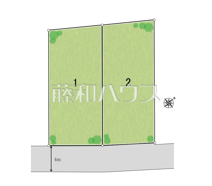 区画図【東久留米市南沢3丁目】