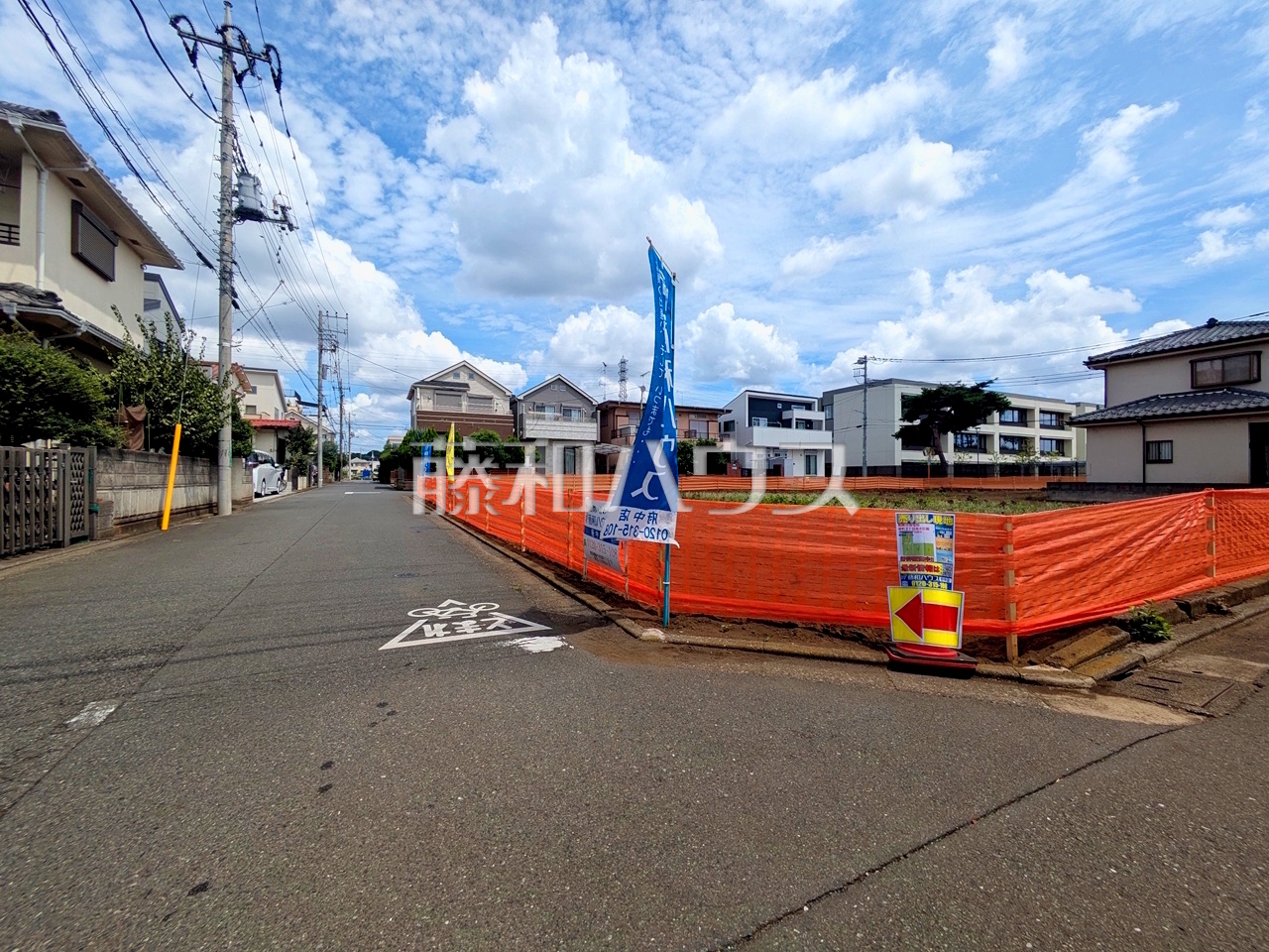 接道状況および現場風景 【府中市栄町3丁目】/撮影日:2026年8月9日