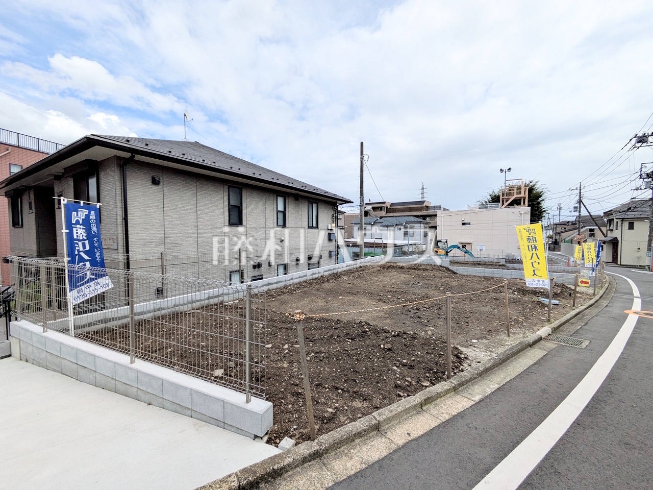 ≪現地外観≫全区画120平米以上のゆとりある宅地をご紹介! 【府中市小柳町2丁目】/撮影日:2026年8月15日