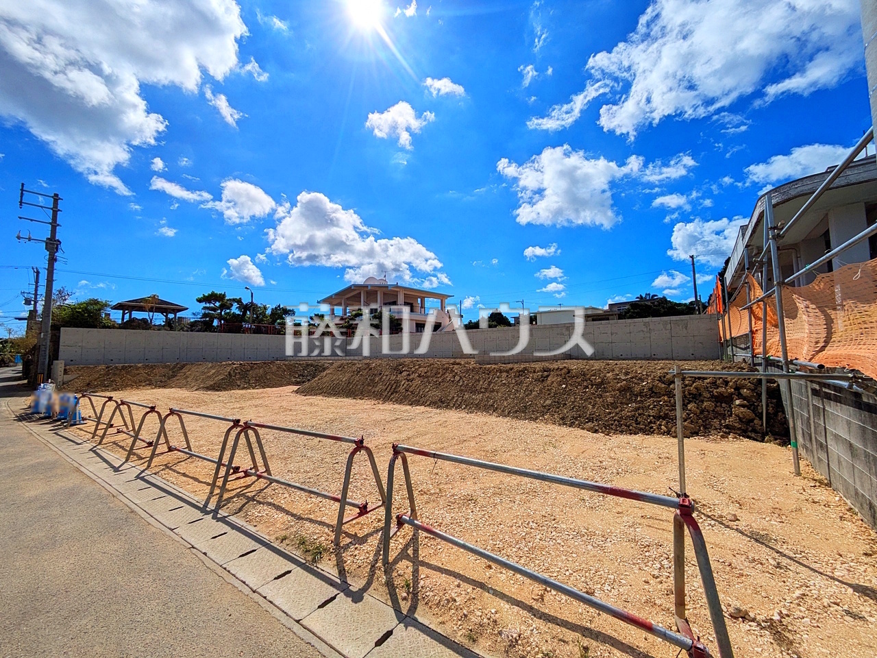 現場風景(南東 5~8号地側) 【八重瀬町字安里】/撮影日:2026年8月1日