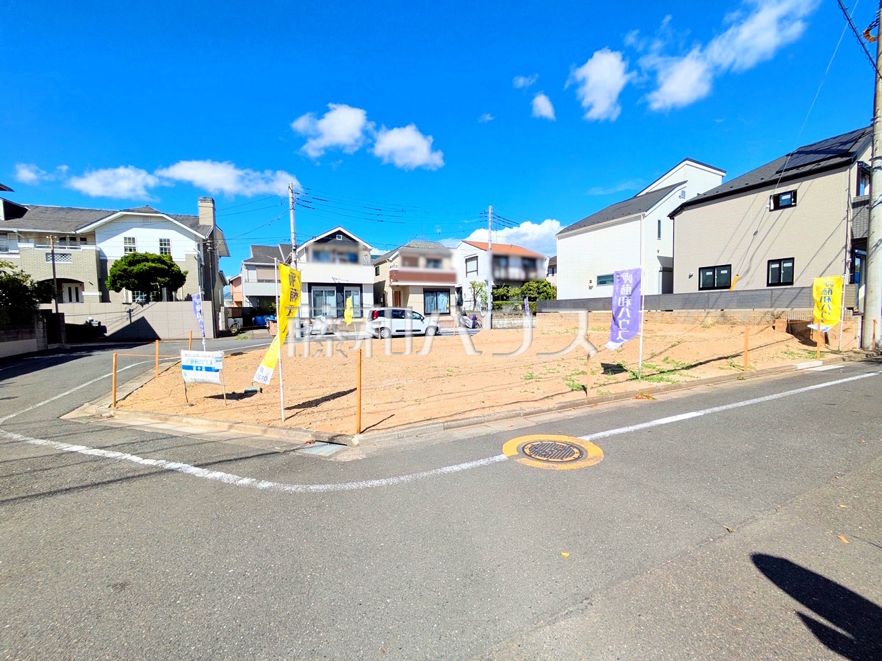 ≪接道状況≫建築条件はございませんので、ライフスタイルに合わせた自由なマイホームづくりが可能です。 【府中市押立町5丁目】/撮影日:2026年8月7日