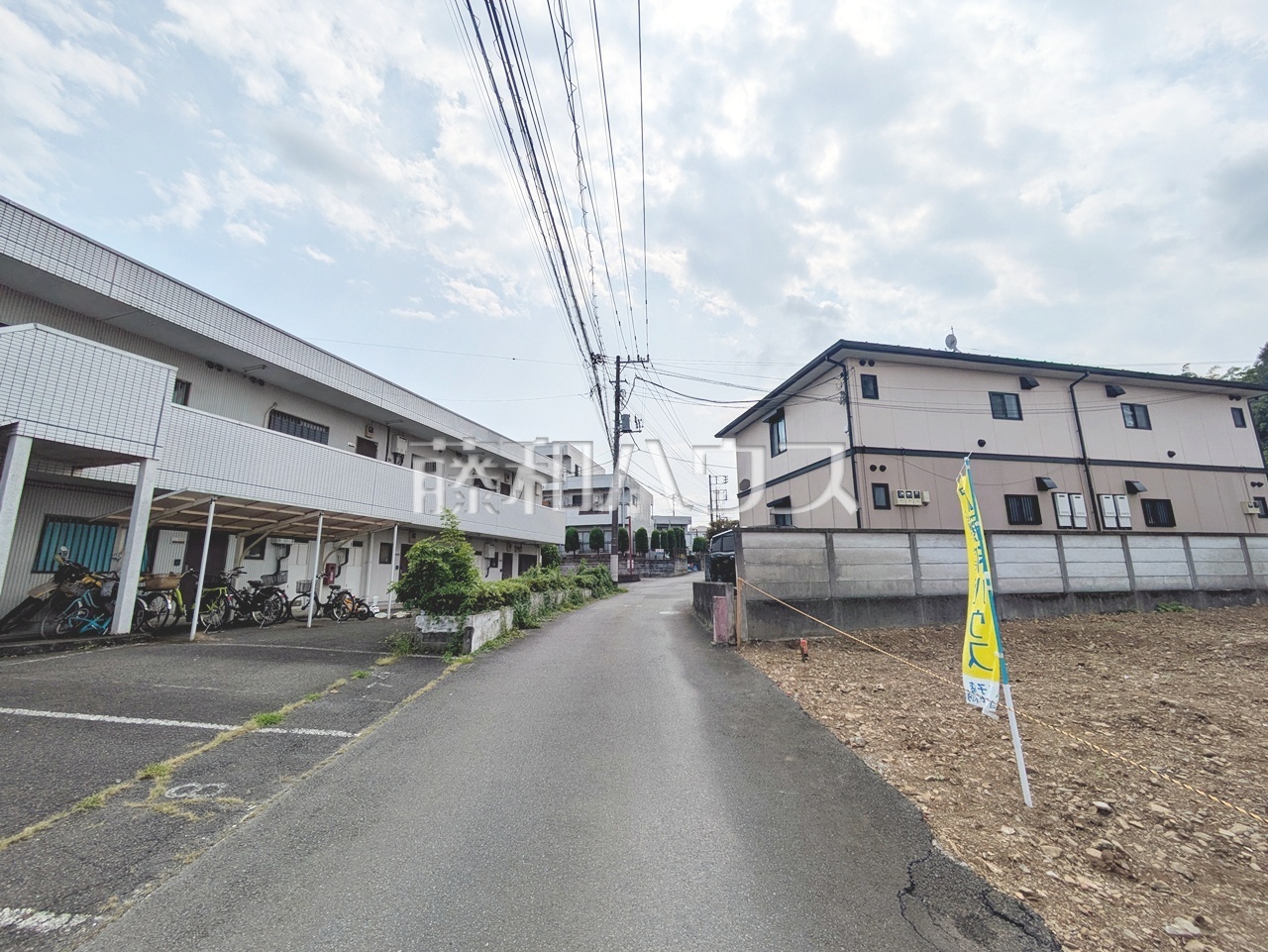 接道状況および現場風景 【八王子市長房町】/撮影日:2026年7月24日
