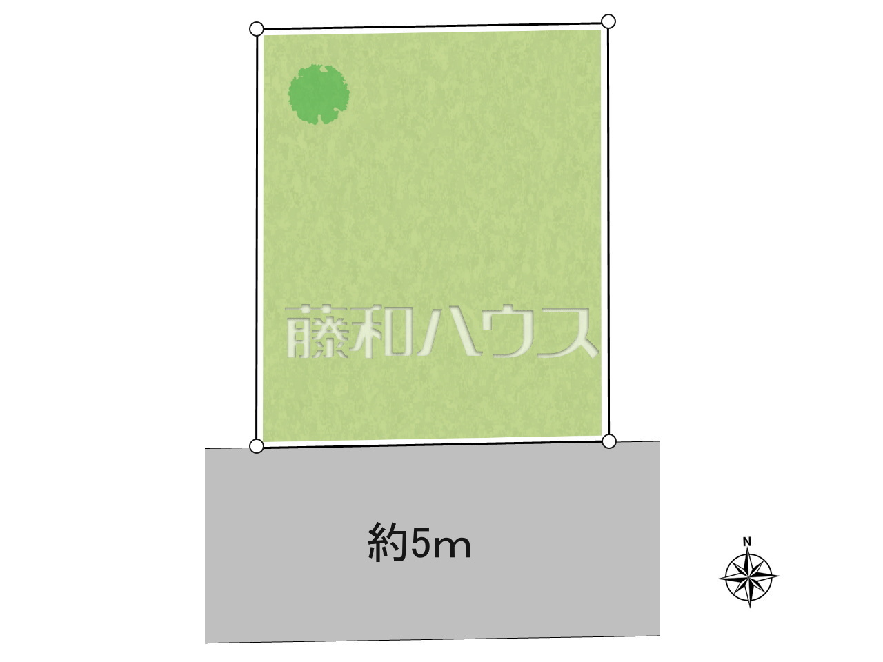 全体区画図 【小金井市貫井南町4丁目】
