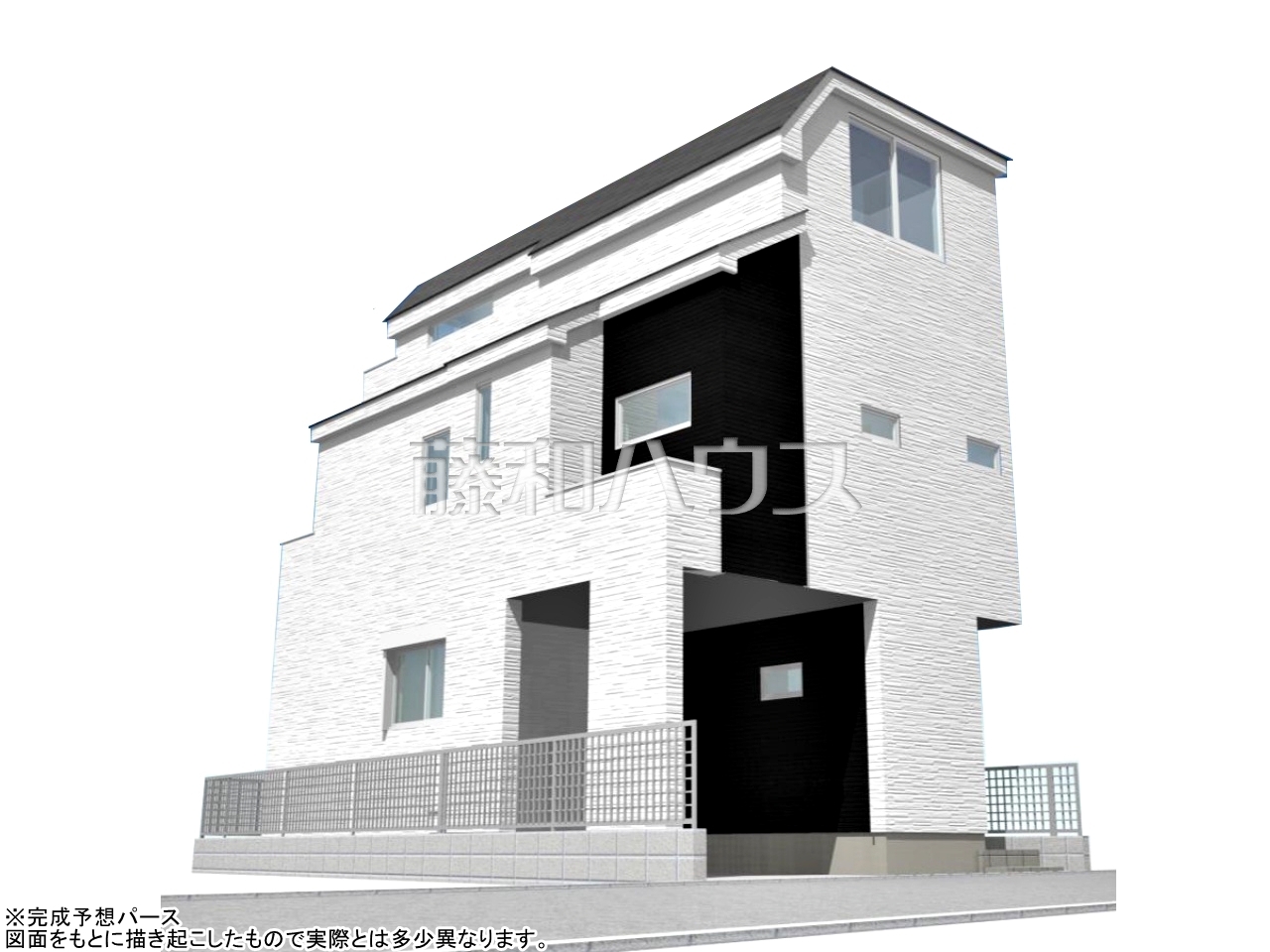 完成予想図(外観) 【東村山市萩山町3丁目】