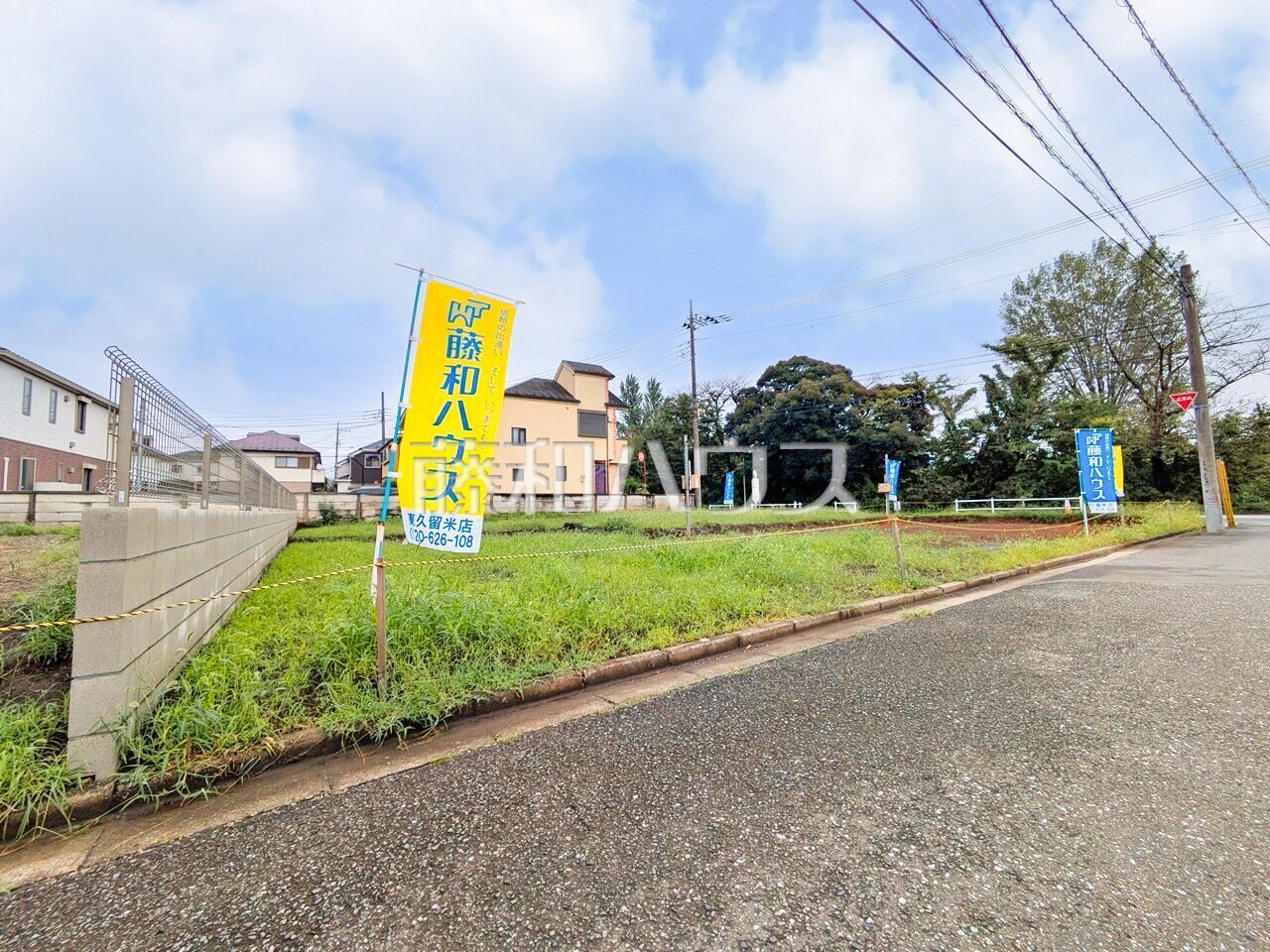 現場風景【東久留米市下里3丁目】全棟建物95平米超! /撮影日:2026年9月11日