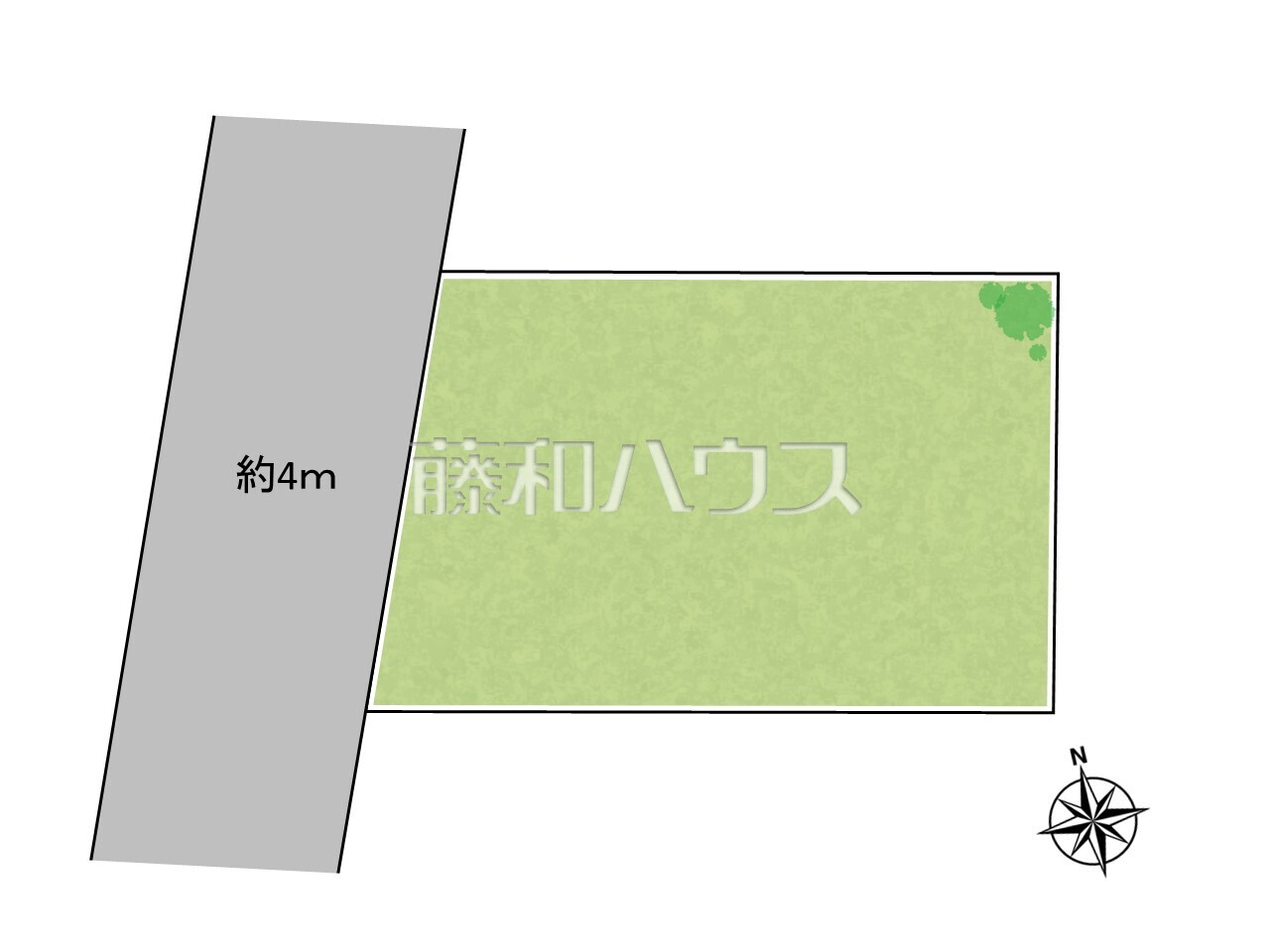 全体区画図 【練馬区南大泉5丁目】