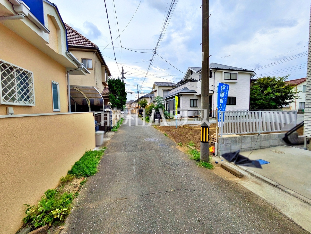 接道状況および現場風景 【国分寺市日吉町3丁目】/撮影日:2026年8月21日