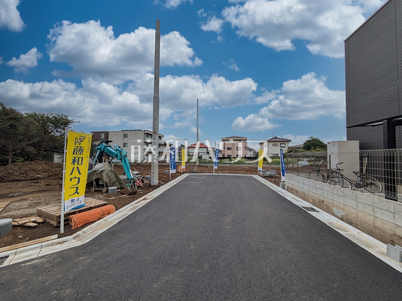 接道状況および現場風景 【所沢市上新井2丁目】/撮影日:2026年10月5日