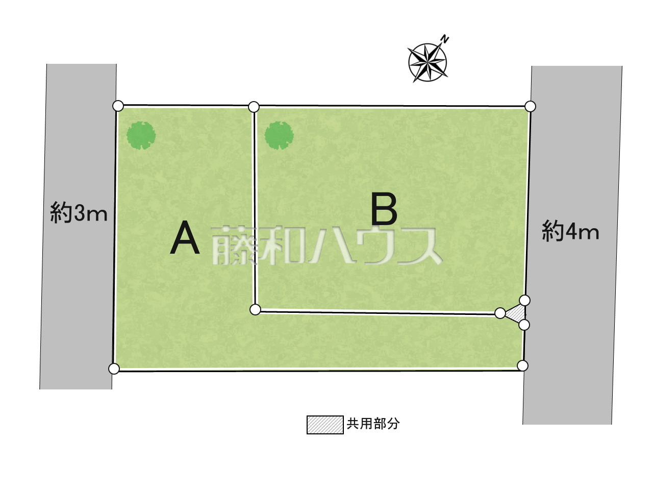 全体区画図 【国分寺市戸倉3丁目】