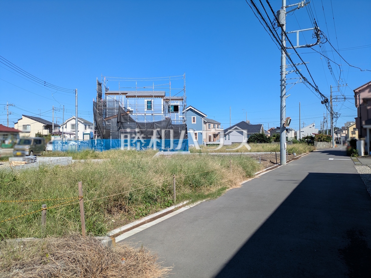 接道状況および現場風景 【立川市砂川町4丁目】/撮影日:2026年9月24日