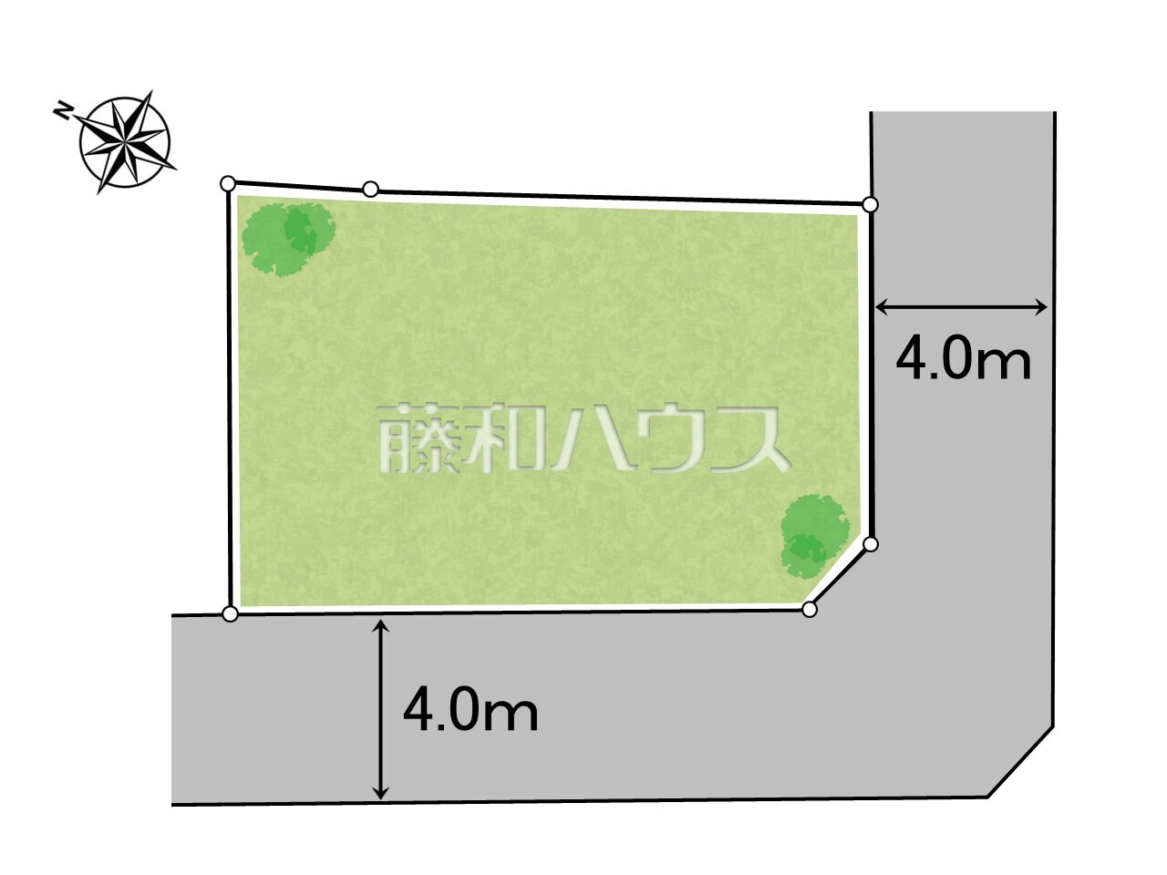区画図 【八王子市打越町】