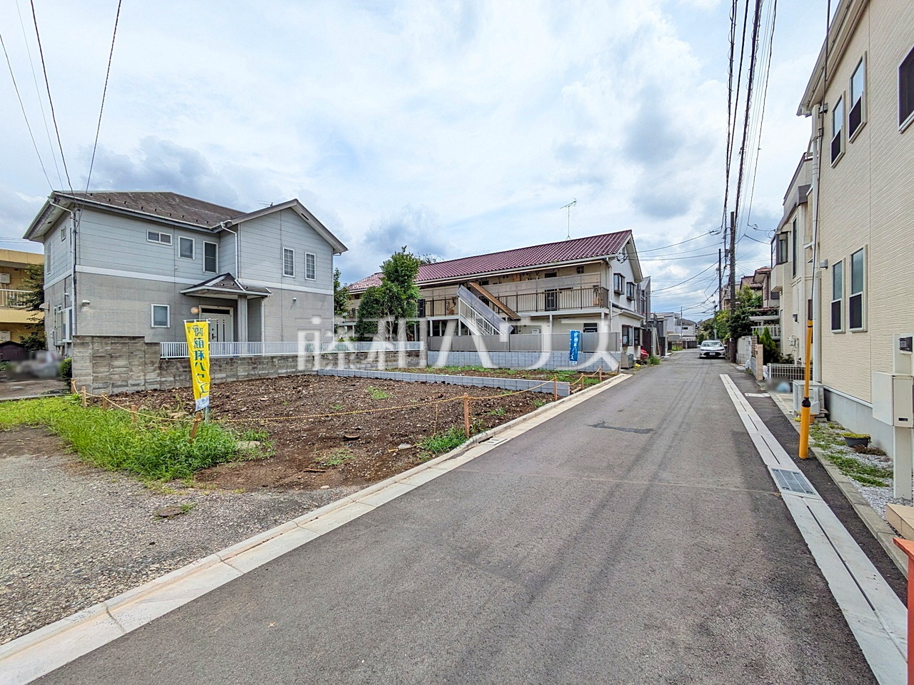 接道状況および現場風景 【小平市学園東町】/撮影日:2026年8月17日