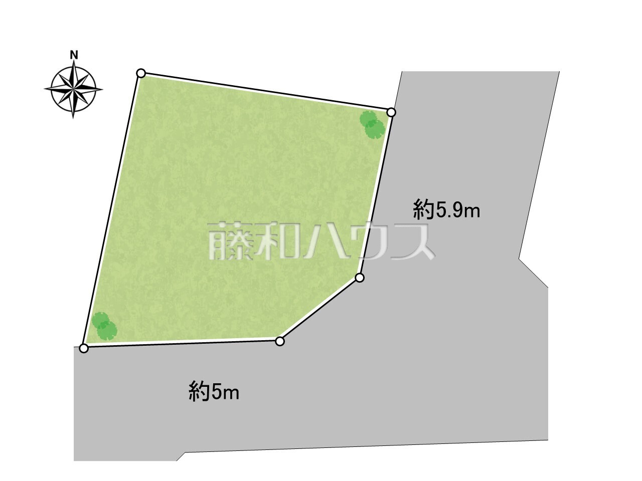 全体区画図 【国分寺市並木町2丁目】