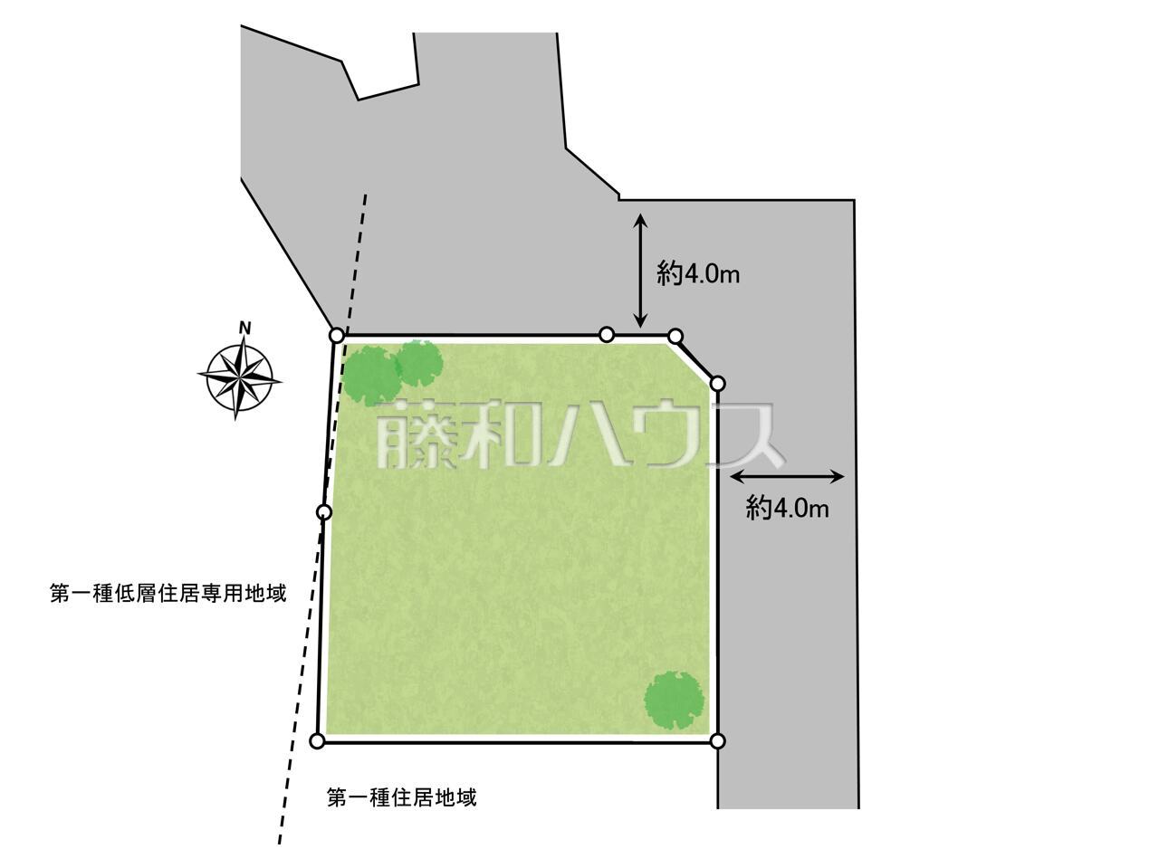 全体区画図 【練馬区旭町1丁目】