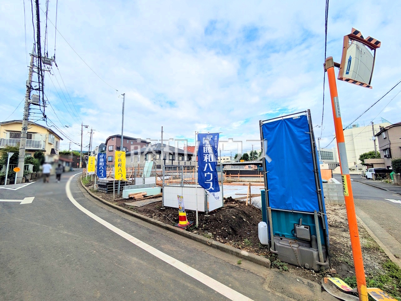 接道状況および現場風景 【府中市小柳町2丁目】/撮影日:2026年9月18日