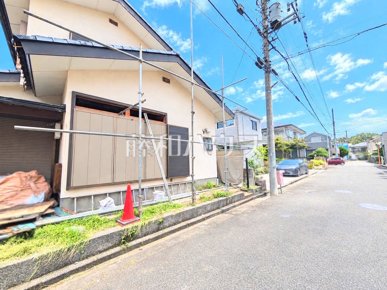 接道状況および現場風景 【東村山市富士見町3丁目】/撮影日:2026年9月19日