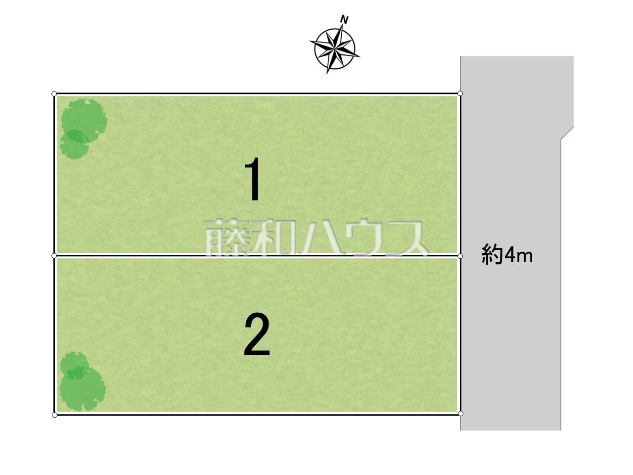 全体区画図 【東村山市富士見町3丁目】