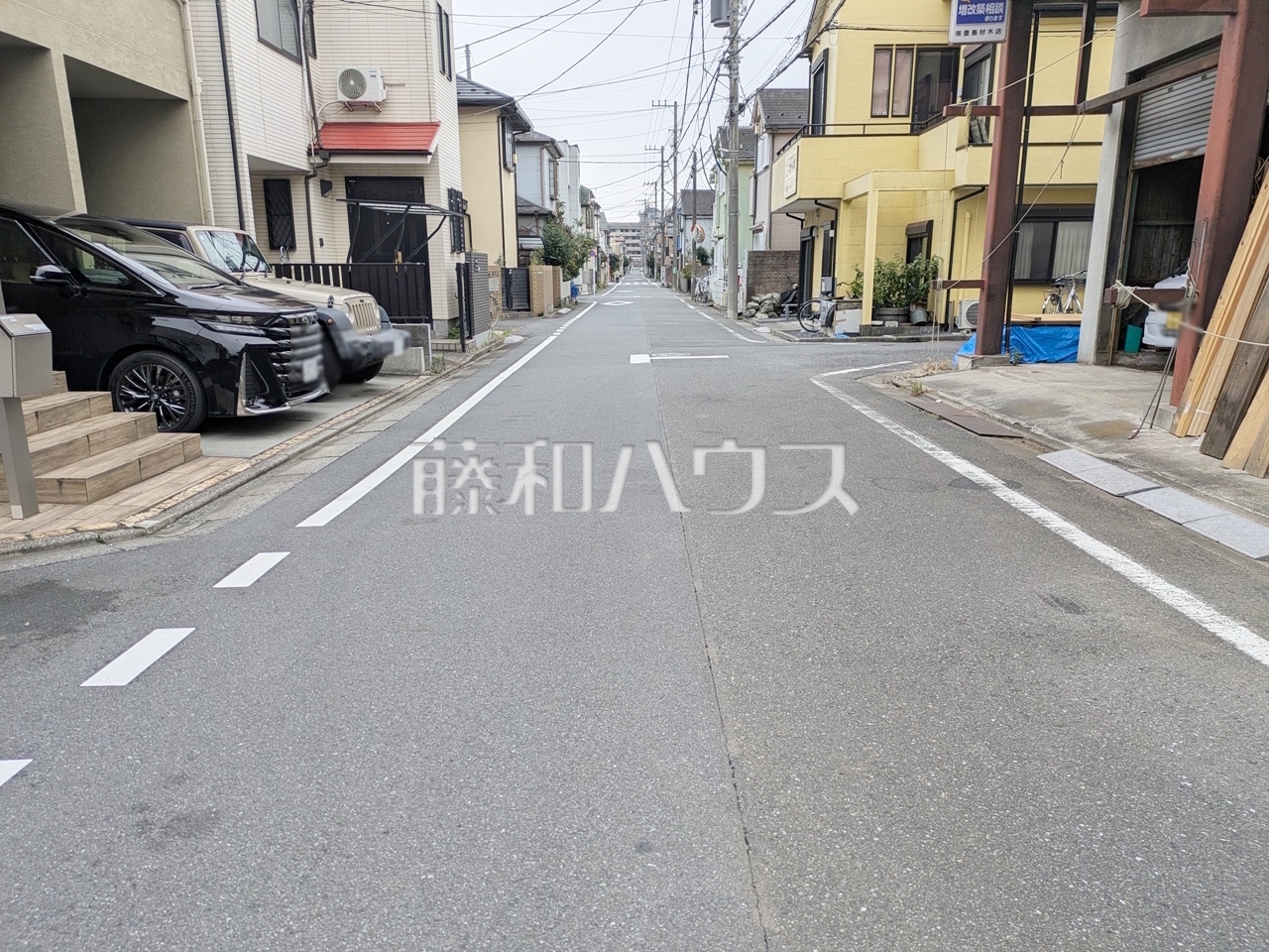 接道状況および現場風景 【練馬区田柄4丁目】/撮影日:2026年10月5日