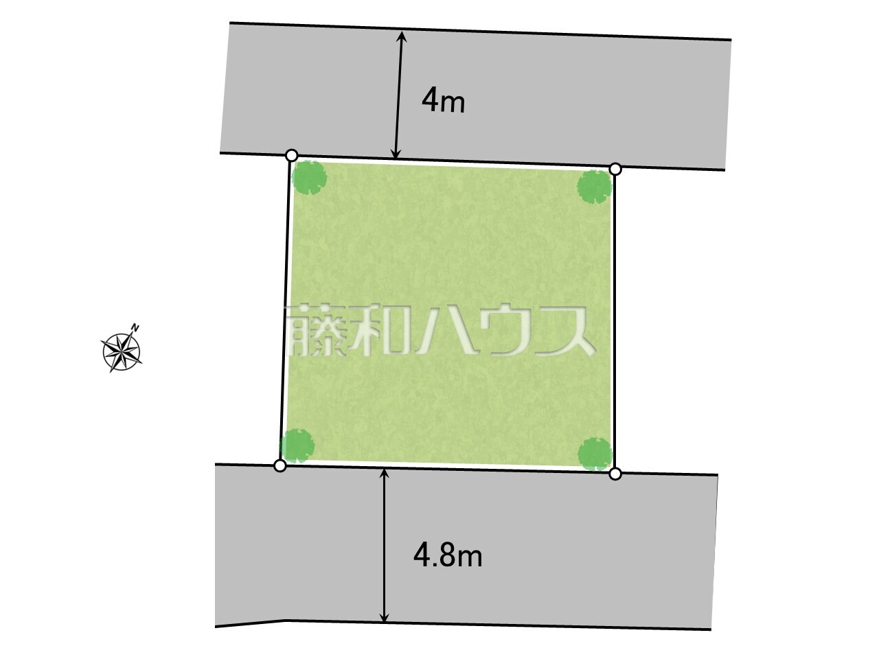 全体区画図 【和光市新倉3丁目】