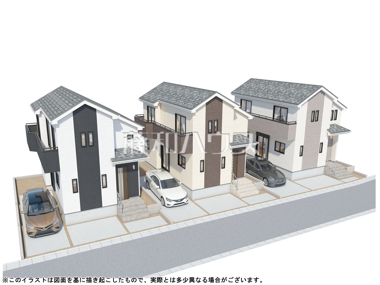 完成予想図(外観) 【日野市南平3丁目】