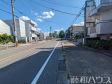接道状況および現場風景　【名古屋市名東区平和が丘２丁目】