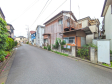 接道状況および現場風景　【新座市栄２丁目】
