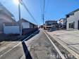 東側　接道状況および現場風景　【小牧市小木２丁目】