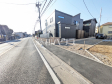 接道状況および現場風景　【所沢市大字上安松】