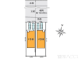 全体区画図　【名古屋市守山区大字上志段味字東谷】