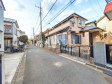接道状況および現場風景　【新座市片山２丁目】