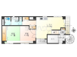 間取図　【クレールコマチ】
