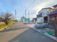 接道状況および現場風景　【北名古屋市六ツ師高台】