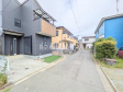 接道状況および現場風景　【昭島市美堀町２丁目】