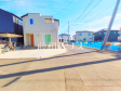接道状況および現場風景　【新座市畑中２丁目】