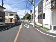 接道状況および現場風景　【世田谷区桜上水３丁目】物件の事、諸費用の事など、小さな疑問も、お気軽にご連絡・ご相談下さい。